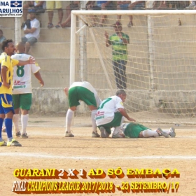 CHAMPIONS LEAGUE MASTER 2017 - GUARANI DO LAVRAS É O GRANDE CAMPEÃO