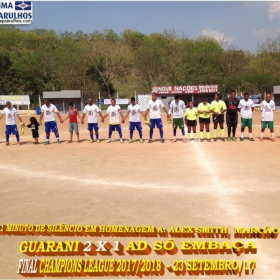 CHAMPIONS LEAGUE MASTER 2017 - GUARANI DO LAVRAS É O GRANDE CAMPEÃO