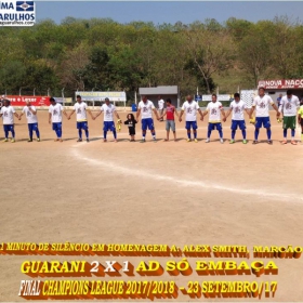 CHAMPIONS LEAGUE MASTER 2017 - GUARANI DO LAVRAS É O GRANDE CAMPEÃO