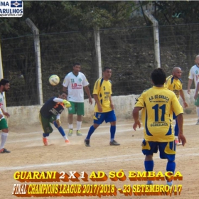 CHAMPIONS LEAGUE MASTER 2017 - GUARANI DO LAVRAS É O GRANDE CAMPEÃO