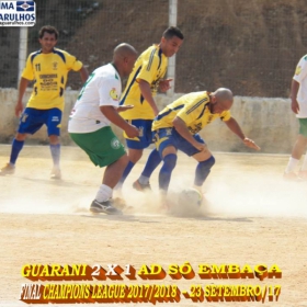 CHAMPIONS LEAGUE MASTER 2017 - GUARANI DO LAVRAS É O GRANDE CAMPEÃO