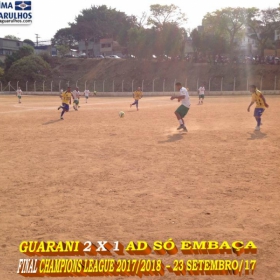 CHAMPIONS LEAGUE MASTER 2017 - GUARANI DO LAVRAS É O GRANDE CAMPEÃO