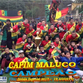 DIVISÃO ESPECIAL 2017 - CAPIM MALUCO É O CAMPEÃO - Veja em  