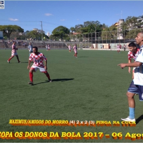 4ª COPA OS DONOS DA BOLA 2017 - CORRE ATRÁS E O GRANDE CAMPEÃO 