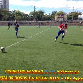 4ª COPA OS DONOS DA BOLA 2017 - CORRE ATRÁS E O GRANDE CAMPEÃO 