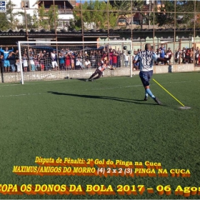 4ª COPA OS DONOS DA BOLA 2017 - CORRE ATRÁS E O GRANDE CAMPEÃO 