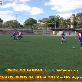 4ª COPA OS DONOS DA BOLA 2017 - CORRE ATRÁS E O GRANDE CAMPEÃO 