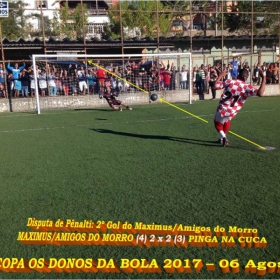 4ª COPA OS DONOS DA BOLA 2017 - CORRE ATRÁS E O GRANDE CAMPEÃO 