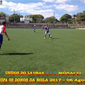 4ª COPA OS DONOS DA BOLA 2017 - CORRE ATRÁS E O GRANDE CAMPEÃO 