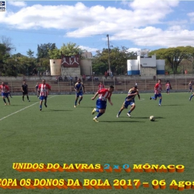 4ª COPA OS DONOS DA BOLA 2017 - CORRE ATRÁS E O GRANDE CAMPEÃO 