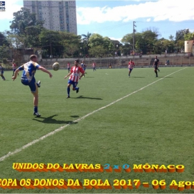 4ª COPA OS DONOS DA BOLA 2017 - CORRE ATRÁS E O GRANDE CAMPEÃO 