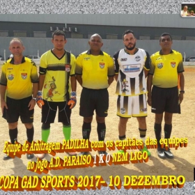 1ª COPA GAD SPORTS 2017 - Após reunião Dirigentes resolvem não continuar a Copa