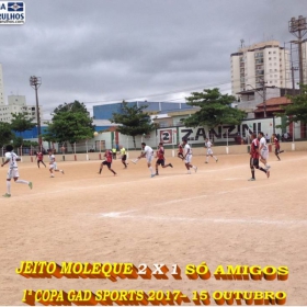 1ª COPA GAD SPORTS 2017 - Após reunião Dirigentes resolvem não continuar a Copa