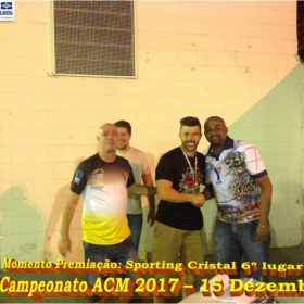 4º CAMPEONATO DE FUTSAL DA ACM - 2017 - ATLÉTICO NACIONAL - CAMPEÃO