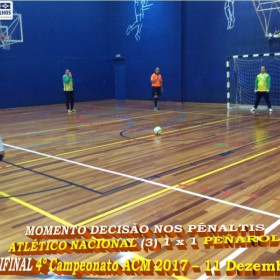 4º CAMPEONATO DE FUTSAL DA ACM - 2017 - ATLÉTICO NACIONAL - CAMPEÃO