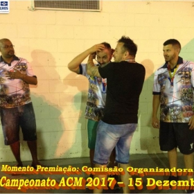 4º CAMPEONATO DE FUTSAL DA ACM - 2017 - ATLÉTICO NACIONAL - CAMPEÃO