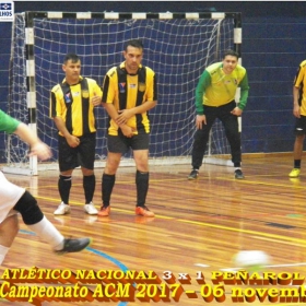 4º CAMPEONATO DE FUTSAL DA ACM - 2017 - ATLÉTICO NACIONAL - CAMPEÃO