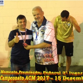 4º CAMPEONATO DE FUTSAL DA ACM - 2017 - ATLÉTICO NACIONAL - CAMPEÃO