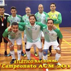 4º CAMPEONATO DE FUTSAL DA ACM - 2017 - ATLÉTICO NACIONAL - CAMPEÃO