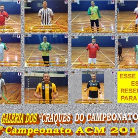 4º CAMPEONATO DE FUTSAL DA ACM - 2017 - ATLÉTICO NACIONAL - CAMPEÃO