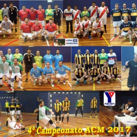 4º CAMPEONATO DE FUTSAL DA ACM - 2017 - ATLÉTICO NACIONAL - CAMPEÃO