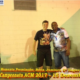 4º CAMPEONATO DE FUTSAL DA ACM - 2017 - ATLÉTICO NACIONAL - CAMPEÃO