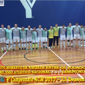 4º CAMPEONATO DE FUTSAL DA ACM - 2017 - ATLÉTICO NACIONAL - CAMPEÃO