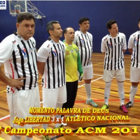 4º CAMPEONATO DE FUTSAL DA ACM - 2017 - ATLÉTICO NACIONAL - CAMPEÃO