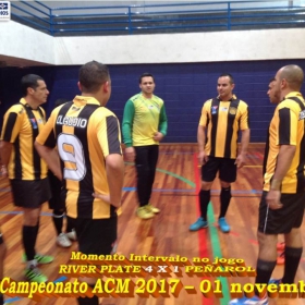 4º CAMPEONATO DE FUTSAL DA ACM - 2017 - ATLÉTICO NACIONAL - CAMPEÃO