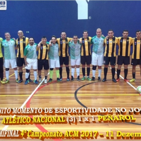 4º CAMPEONATO DE FUTSAL DA ACM - 2017 - ATLÉTICO NACIONAL - CAMPEÃO