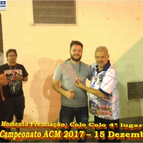 4º CAMPEONATO DE FUTSAL DA ACM - 2017 - ATLÉTICO NACIONAL - CAMPEÃO