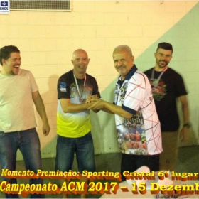 4º CAMPEONATO DE FUTSAL DA ACM - 2017 - ATLÉTICO NACIONAL - CAMPEÃO