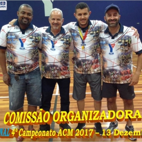 4º CAMPEONATO DE FUTSAL DA ACM - 2017 - ATLÉTICO NACIONAL - CAMPEÃO