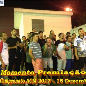 4º CAMPEONATO DE FUTSAL DA ACM - 2017 - ATLÉTICO NACIONAL - CAMPEÃO