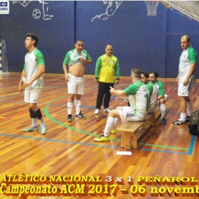 4º CAMPEONATO DE FUTSAL DA ACM - 2017 - ATLÉTICO NACIONAL - CAMPEÃO