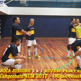 4º CAMPEONATO DE FUTSAL DA ACM - 2017 - ATLÉTICO NACIONAL - CAMPEÃO