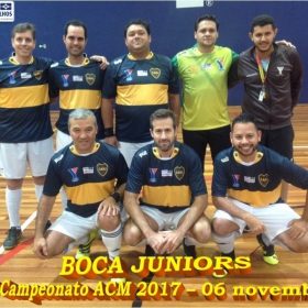 4º CAMPEONATO DE FUTSAL DA ACM - 2017 - ATLÉTICO NACIONAL - CAMPEÃO