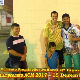 4º CAMPEONATO DE FUTSAL DA ACM - 2017 - ATLÉTICO NACIONAL - CAMPEÃO