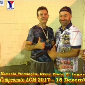 4º CAMPEONATO DE FUTSAL DA ACM - 2017 - ATLÉTICO NACIONAL - CAMPEÃO