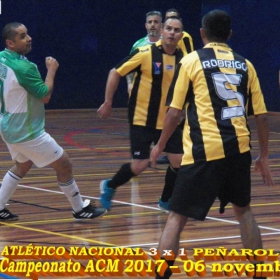 4º CAMPEONATO DE FUTSAL DA ACM - 2017 - ATLÉTICO NACIONAL - CAMPEÃO