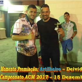 4º CAMPEONATO DE FUTSAL DA ACM - 2017 - ATLÉTICO NACIONAL - CAMPEÃO