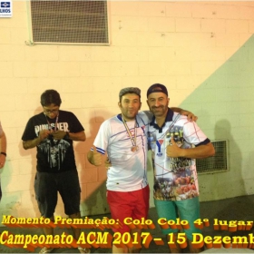 4º CAMPEONATO DE FUTSAL DA ACM - 2017 - ATLÉTICO NACIONAL - CAMPEÃO