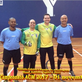 4º CAMPEONATO DE FUTSAL DA ACM - 2017 - ATLÉTICO NACIONAL - CAMPEÃO