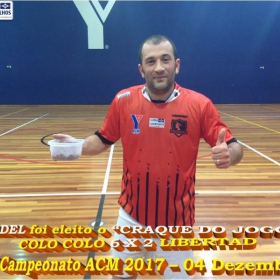 4º CAMPEONATO DE FUTSAL DA ACM - 2017 - ATLÉTICO NACIONAL - CAMPEÃO