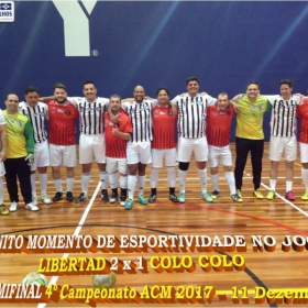 4º CAMPEONATO DE FUTSAL DA ACM - 2017 - ATLÉTICO NACIONAL - CAMPEÃO