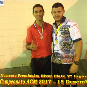 4º CAMPEONATO DE FUTSAL DA ACM - 2017 - ATLÉTICO NACIONAL - CAMPEÃO