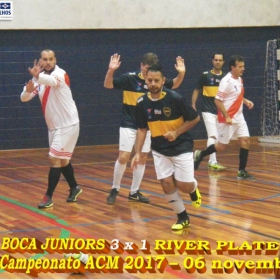 4º CAMPEONATO DE FUTSAL DA ACM - 2017 - ATLÉTICO NACIONAL - CAMPEÃO