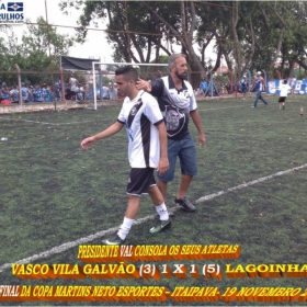 VASCO DA VILA GALVÃO NA COPA MARTINS NETO - ITAIPAVA