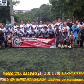 VASCO DA VILA GALVÃO NA COPA MARTINS NETO - ITAIPAVA