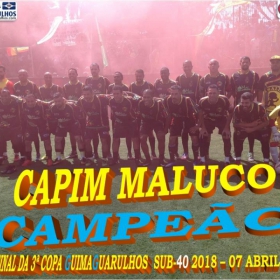 3ª COPA GUIMAGUARULHOS 40 E 50 ANOS - 2018 - SINDICATO E CAPIM MALUCO OS GRANDES CAMPEÕES 